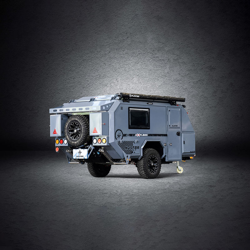 NJSTAR Explorer, задний вид в три четверти